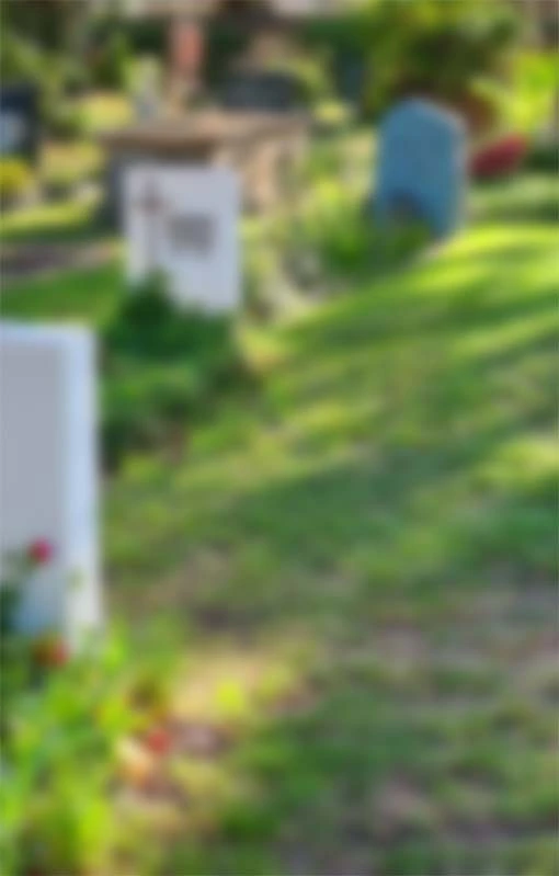 Friedhof Hintergrund für memorio Gedenkseiten.